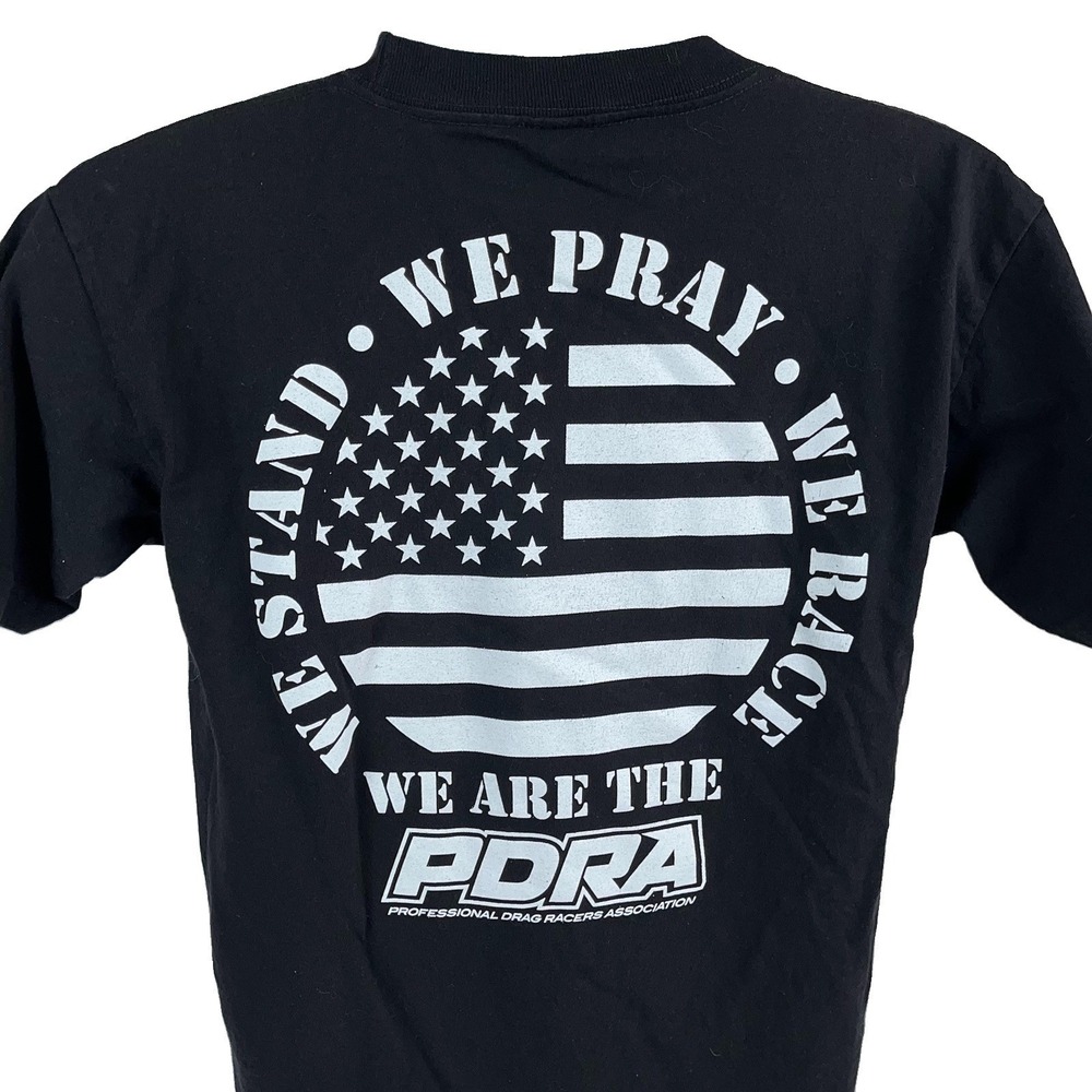 PDRA Vintage Bayside Drag Racing T-Shirt Men's Medium Made In USA Hot Rod